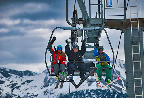 Vallnord Instructor Chris Skier