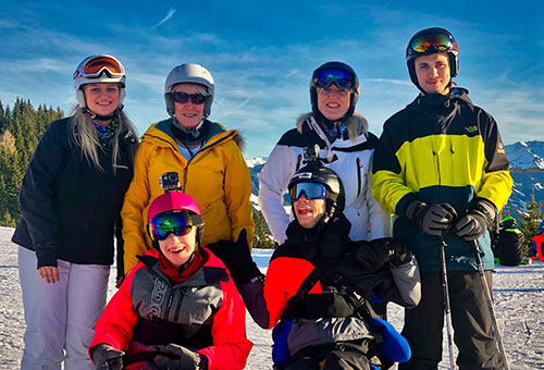 Colin, Emily and family