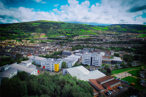 Treforrest campus of South Wales University
