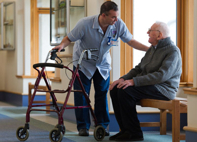 Patient and a Carer in Erskine Picture